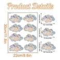 thumbnail image 2 of Películas para ventanas 3D electrostáticas, calcomanías creativas y elegantes para ventanas, reutilizables (nube), 2 of 5