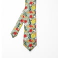 thumbnail image 2 of Necktie, Jungle Blossoms Hibiscus, 3.7", Multicolor, by Ambesonne, 2 of 4