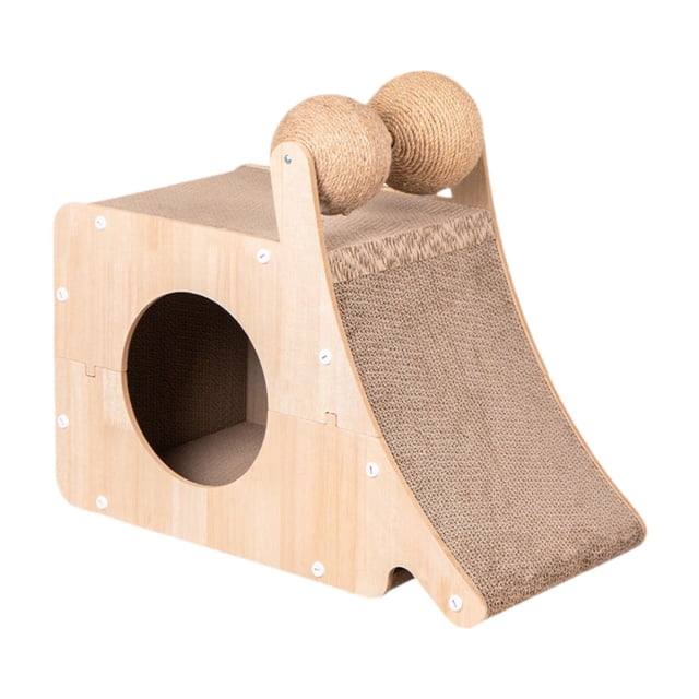 Cat Scratcher Cat Scratch Pad Hideout Kennel Grind Claws Corrugada Play Play House para gatitos gatitos gatos gates de gato de gato
