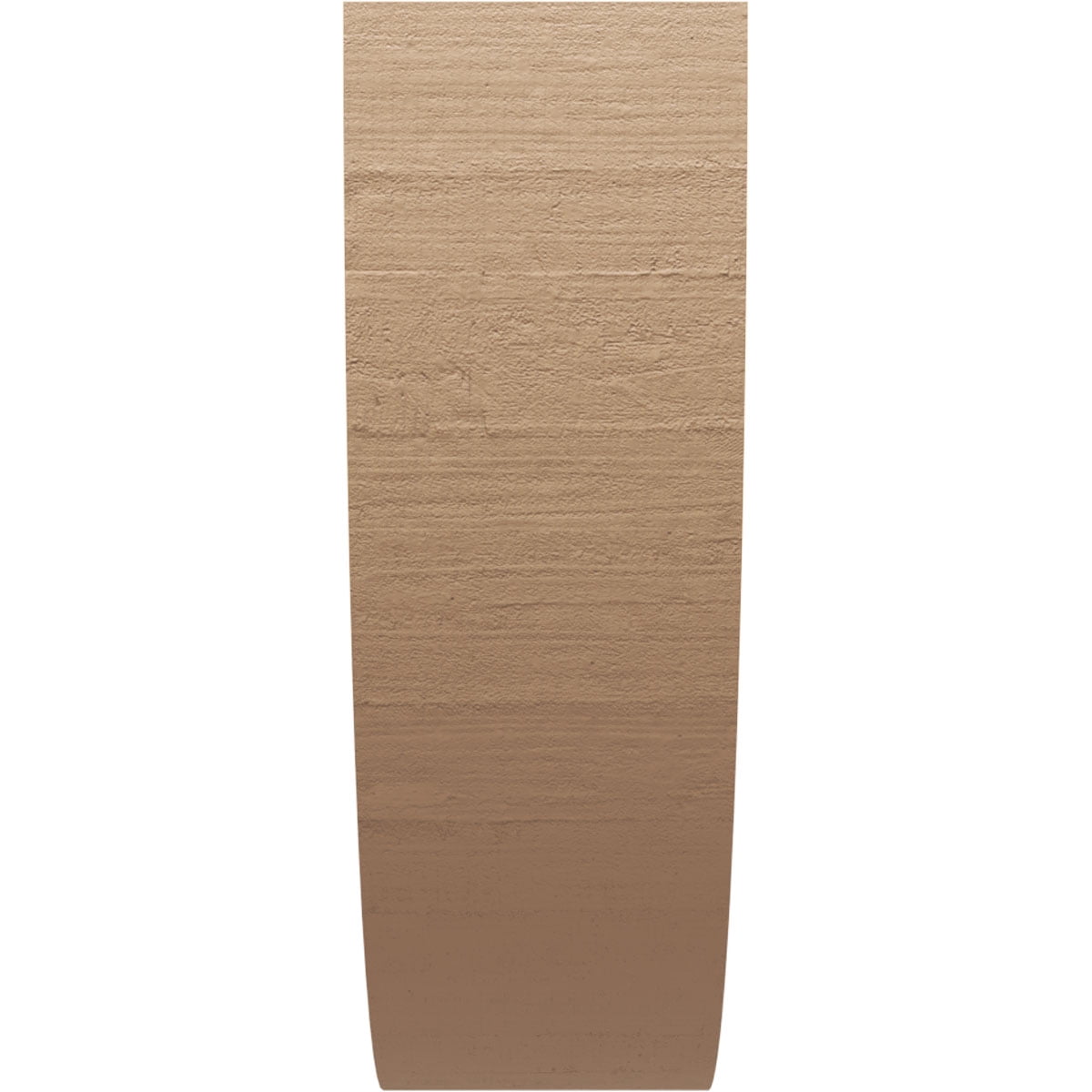 2"W x 4"D x 6"H Classic Durham Rough Cedar Woodgrain TimberThane Corbel, Primed Tan