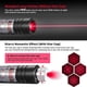thumbnail image 4 of Juguete para gatos Red Beam con puntero láser IVVTRYI, recargable por USB, 4 of 6