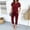 🔥 Wine, variant on Sentmoon Womens Jumper Short Sleeve Rompers for Women Summer Regular Fit Jumpsuits for Women for Daily and Commute S-3XL