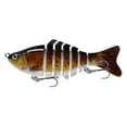 thumbnail image 1 of Fiudx Cebo de Simulación de Pesca En El Mar, Natación Realista, Anzuelo Tweeter Superduradero, Apto para Agua Dulce y Salada, Regalo de Navidad para Entusiastas de La Pesca, 3,93 Pulgadas de Largo, 1, 1 of 2