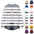 thumbnail image 5 of Football Mom Crewneck Sweatshirt Casual Pullover, 5 of 6