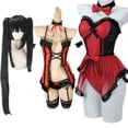 thumbnail image 2 of Disfraz de Cosplay de Anime A LIVE Tokisaki Kurumi para Halloween, mono con peluca, traje de fiesta de carnaval para mujer adulta, 2 of 5