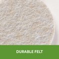 thumbnail image 2 of Scotch®  Felt Pads Value Pack, SP845-NA, beige, assorted sizes, 162 per pack, 2 of 6