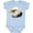 AE-Light Blue, variant on Bald Eagle Boys or Girls Baby Bodysuit