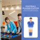 thumbnail image 2 of EeaseMX 11 piezas de fútbol creativo para hombres, adorables jugadores de fútbol, mesa de fútbol para niños, 2 of 8