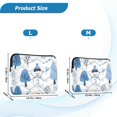 thumbnail image 4 of FORMRS 15"-15.6" Laptop Sleeve Protective Case Soft Carrying Quilted Computer Bag Cover, Simple Cartoon Snowmen, 4 of 7
