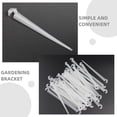 thumbnail image 7 of FOLOYORI Garden Support Stake Plastic White For Gardeners 50Pcs 4.3X0.22X0.04In, 7 of 7