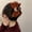 Red, variant on EKE Women’s Hair Clip Vintage Retro Back-Wear Elegant Hair Accessory with Fashion Texture