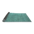 thumbnail image 2 of Ahgly Company Indoor Rectangle Abstract Light Blue Modern Area Rugs, 5' x 8', 2 of 4