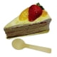 thumbnail image 4 of GOOHOCHY 100 cucharas de madera desechables para pastel, helado, vajilla, suministros para fiestas, 4 of 8