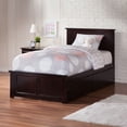thumbnail image 2 of AFI Madison Twin Platform Bed with Matching Footboard & Storage Drawers, Espresso, 2 of 6