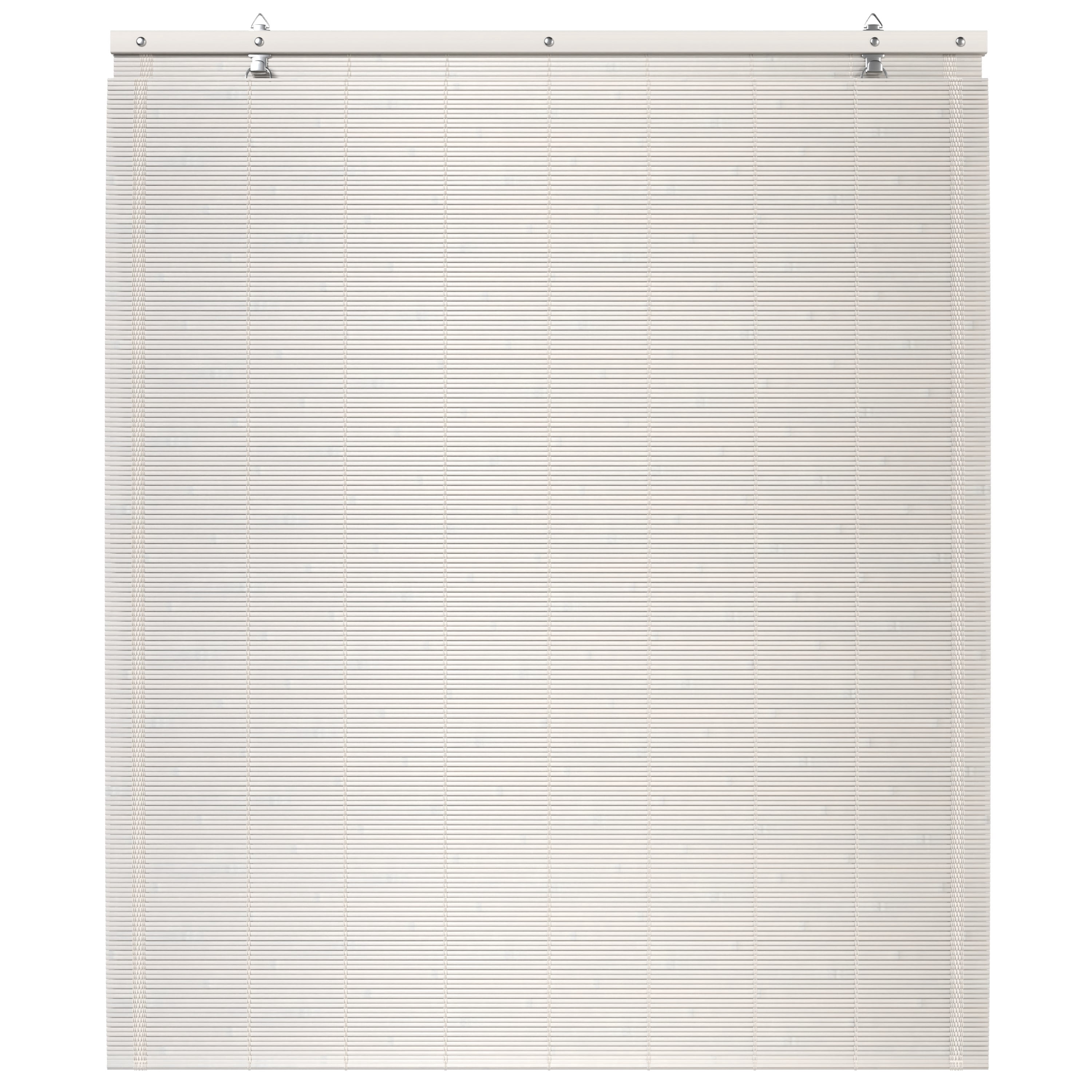 Red Lantern Bamboo Window Shade Blind - White 24" W