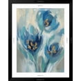 thumbnail image 5 of Art.com Blue Fairy Tale Floral I Art Print by Silvia Vassileva, Black Frame Wall Art, 32" x 40", 5 of 5