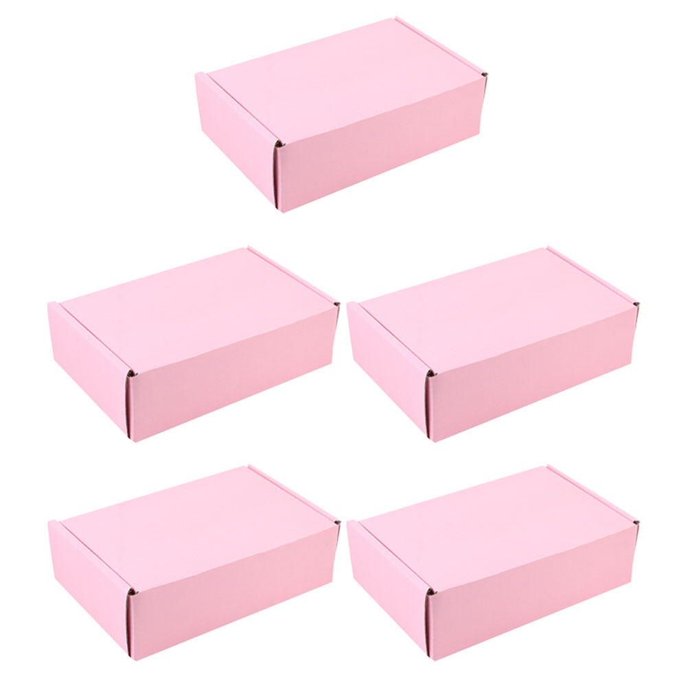 5pcs Shipping Boxes Corrugated Board Packing Boxes Express Storage
