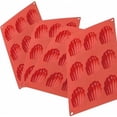 thumbnail image 1 of Juego de 4 moldes para magdalenas de 9 orificios, moldes de silicona para pasteles, moldes para hornear, bandeja de hielo para pasteles, gelatina, dulces, galletas, mousse, pasteles,, 1 of 6