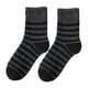 thumbnail image 1 of Minnieouse 5 pares de calcetines de invierno para hombre, cubierta para el pie, estilo Simple, accesorios de calcetería para hombre, media pantorrilla, Medias Rayas negras Minnieouse AP010992-06B, 1 of 1