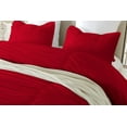 thumbnail image 3 of DNG Creations 1 Piece Ruched Pattern Duvet Cover 100% Egyptian Cotton, 800 TC- With Zipper Closure & Corner Ties ( Solid Red - California King ), 3 of 3