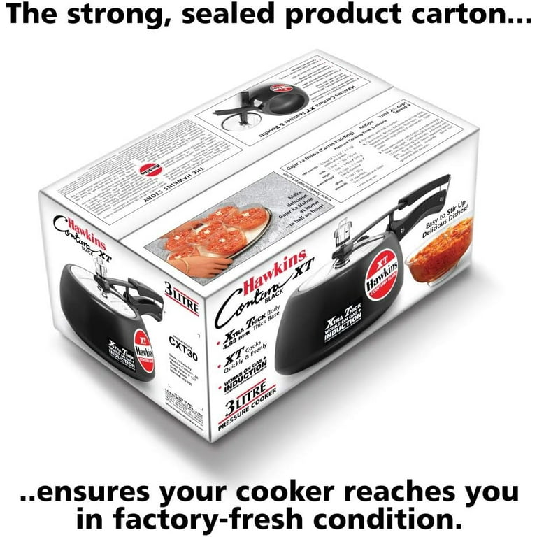Hawkins contura hard anodized induction compatible extra thick base pressure cooker new arrivals