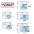 thumbnail image 6 of Blue Palm Tree Outdoor Rug for Patio/Deck/Porch, Non-Slip Large Area Rug 5 x 8 Ft, Coastal Tropical Trees Vintage Summer Indoor Outdoor Rugs Washable Area Rugs, Reversible Camping Rug Carpet Runner, 6 of 8