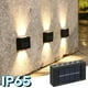 thumbnail image 2 of Luz Solar para exteriores, lámpara LED de pared alimentada por luz Solar, impermeable, iluminación hacia arriba y hacia abajo para Patio, calle, balcón, decoración de vallas, 2 of 4
