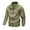 Khaki, variant on ohmzyzo Mens Casual Windbreaker Jackets Motocycle Stand Collar Tactical Bomber Jackets Zip Up Cargo Coats Big and Tall Army Green L