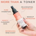 thumbnail image 4 of Rose Water Spray for Face - USA Made with Hydrating Natural & Organic Ingredients for Glowing Skin, Alcohol-Free Rosewater Toner Mist with Witch Hazel & Glycerin for Dry and Sensitive Skin, 4 of 7