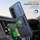 thumbnail image 5 of For Infinix Hot 50 Pro 4G Case Slide Camshield Kickstand PC TPU Phone Cover - Grey, 5 of 5