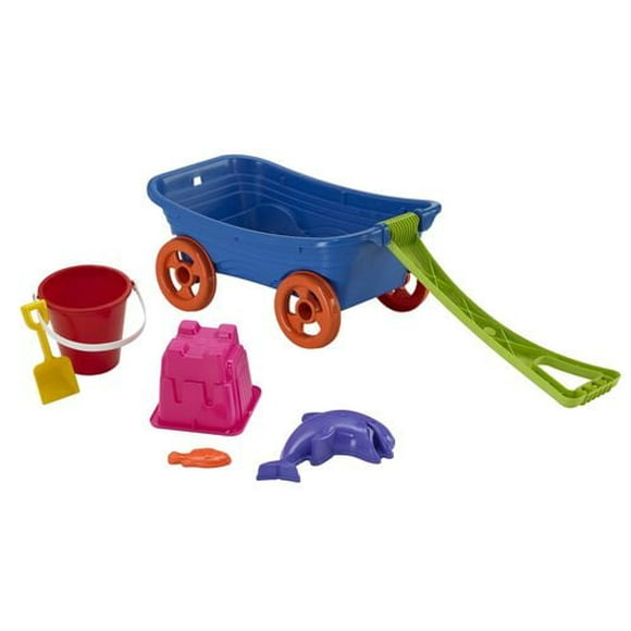 Beach Wagon with Sand Toys