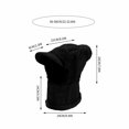 thumbnail image 3 of Eespoir 3 In 1 Knitting Hat With Scarf And Mask, Fleece Lined Balaclava, Winter Face Cover Hood, For Skiing, Snowboarding, Motorcycling, Cold Weather Outdoor Work(F), 3 of 7