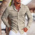 thumbnail image 1 of Nuevas camisas de manga larga de moda para hombres, camisas casuales con estampado de rayas claras, blusas de manga larga con botones para hombres, ropa de alta calidad para hombres, 1 of 6