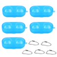 thumbnail image 2 of 5Pcs Plastic Table Tennis Storage Box Tennis Packaging Box Pong Ball Container 2 Balls Holder Box With Chain, 2 of 8
