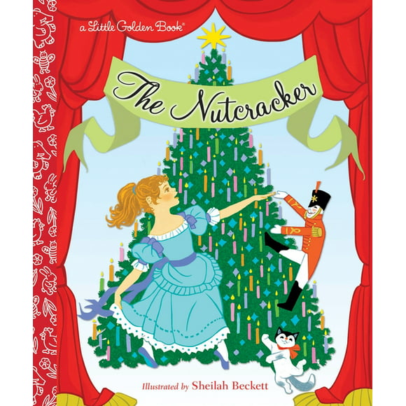 Little Golden Book: The Nutcracker : A Classic Christmas Book for Kids (Hardcover)