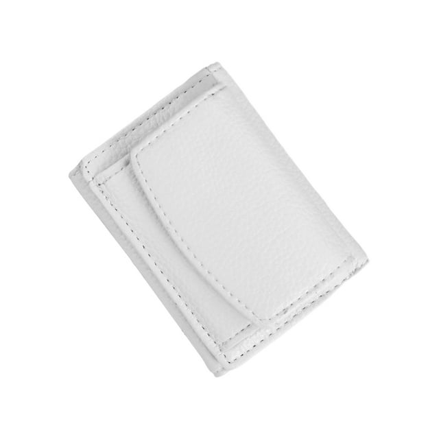 braveheart PU Purse Wallet Purse Card Holder Multifunction Blocking Design Large Capacity Japanese Style Money Bag Wallets White 1Set