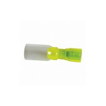 Velvac Female Disconnect, Yellow, 12-10AWG, PK10 30497