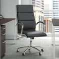 thumbnail image 5 of Bush Cabot High Back Faux Leather Executive Office Chair in Dark Gray, 5 of 5