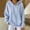 Blue, variant on NTACZA Striped Hoodies for Women Trendy Drawstring Drop Shoulder Fleece Oversized Sweatshirt Casual Work Athletic Long Sleeve with Pockets Black
