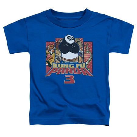 Kung Fu Panda - Kung Furry - Toddler Short Sleeve Shirt - 3T