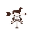 thumbnail image 6 of EZ Vane Dachshund Weathervane | Roof Mount | 14 Gauge Steel | Sealed Ball Bearings | Home or Garden, 6 of 10