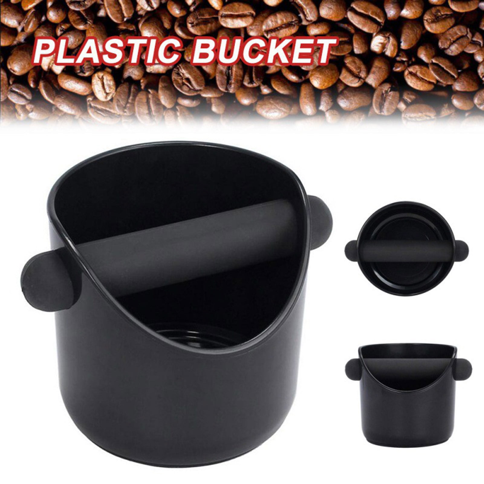 ABS Espresso Knock Box with Removable Knock Bar Coffee Knock Box 