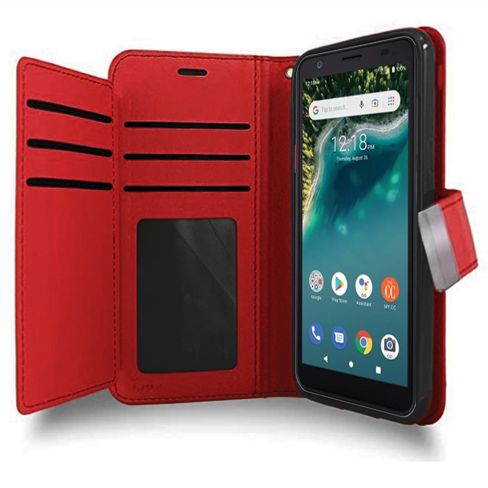 Phone Case Compatible with Avid 589 / Consumer Cellular Avid589 Wallet Case / Folio Flip Stand