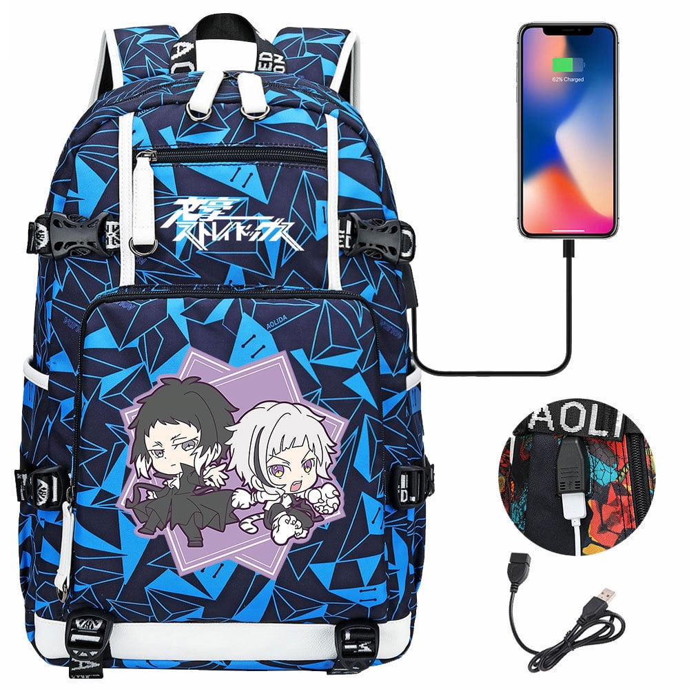 Bzdaisy Backpack with USB Charging & 15'' Laptop Compartment - Fairy ...