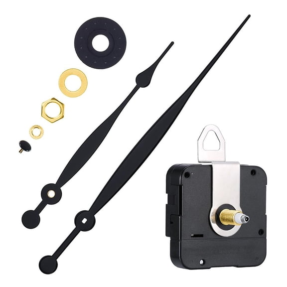Milue High Torque DIY Wall Clock Quartz Movement Mechanism with 8 Inch Long Han
