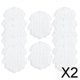 thumbnail image 1 of 2x 12 Almohadillas Desechables para El Sudor de Las Axilas, Pegatinas Invisibles/grandes/almohadillas Absorbentes para El Sudor de Las Axilas para 2 piezas, 1 of 8