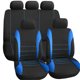 thumbnail image 2 of Negro Universal Del Protector Del Protector De La Cubierta Del Apoyo Para La Cabeza Del Respaldo Del Asiento De Coche 9pcs Macarena Cubierta del asiento del asiento del coche, 2 of 8