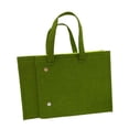 thumbnail image 3 of TISHITA Felt Bag Utility Multipurpose Carrying Case Foldable for Office Work Outdoor Green, 3 of 8