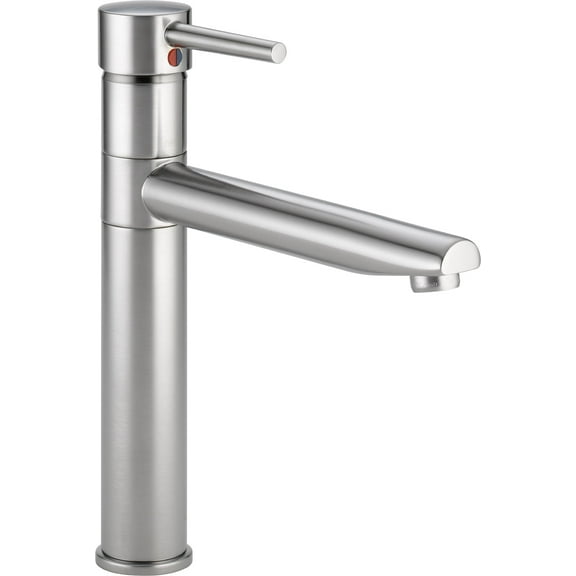 Delta Trinsic Single Handle Kitchen Faucet, Arctic Stainless