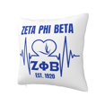 thumbnail image 2 of Funda de almohada supersuave Zeta Phi Beta con cremallera para dormitorio, sofá, sillón, fundas de almohada mullidas y acogedoras para todas las estaciones, almohada cuadrada, 2 of 8